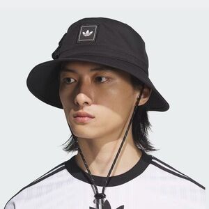 Adidas Classic Black Bucket Hat